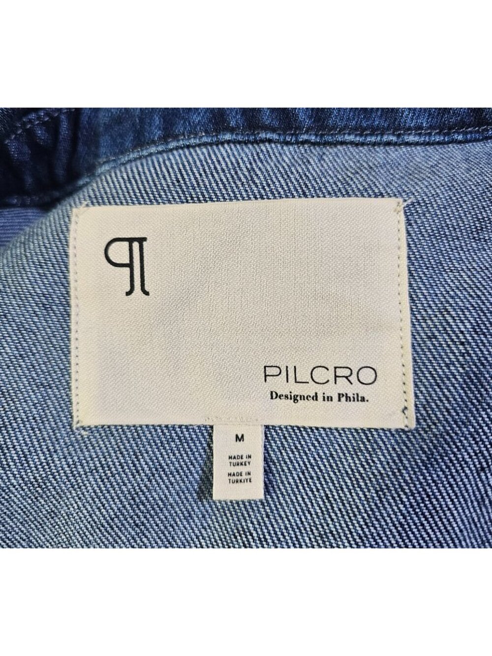 NWT Pilcro Women's Relaxed Denim Button-Front Utility OverallsJumpsuit Sz M 3643 - Picture 8 of 13